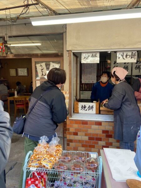 松風　柏餅