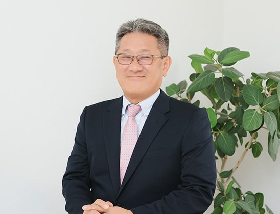 代表取締役の写真